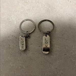 Couples Keychains Skateboards